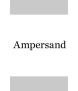 AMPERSAND