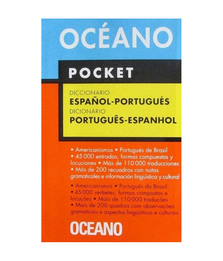 Diccionario Pocket Español Portugués
