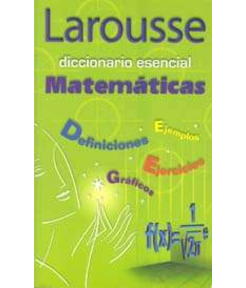 Diccionario Esencial Matemáticas