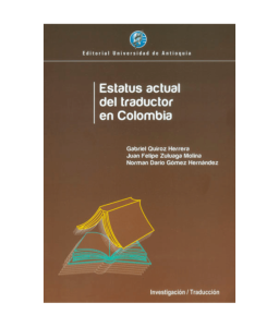 Estatus Actual del Traductor en Colombia