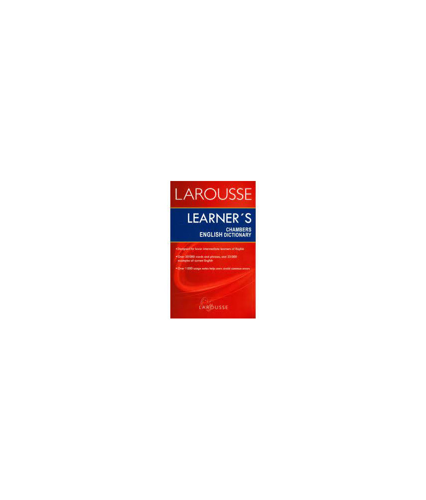 Diccionario Learners Chambers english Dictionary