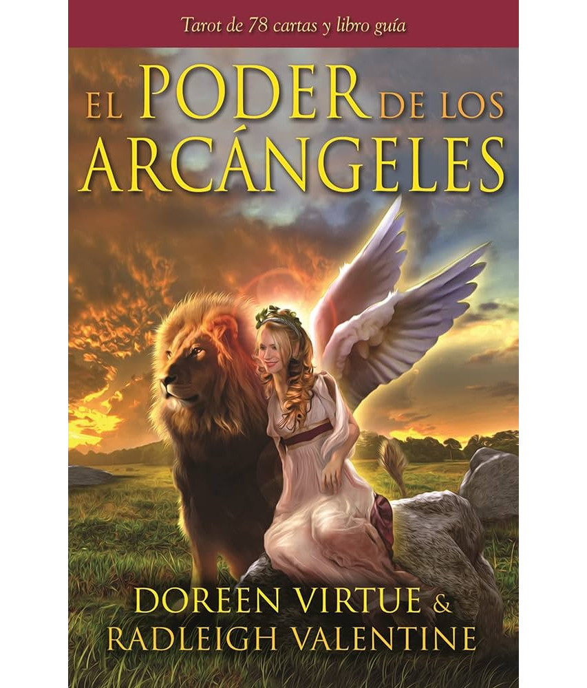 El Poder de los Arcangeles Tarot de 78 Cartas y Libro Guía